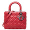 Lady Dior Bag Cannage Quilt Lambskin Medium