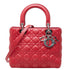 Lady Dior Bag Cannage Quilt Lambskin Medium