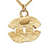 CC Logo Chain Pendant Necklace Metal