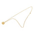 CC Logo Chain Pendant Necklace Metal
