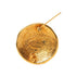 Vintage Cambon Round Brooch Metal
