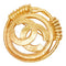 CC Logo Brooch Metal