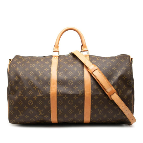 Keepall Bandouliere Bag Monogram Canvas 50
