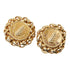 CC Logo Clip-On Earrings Metal