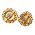 CC Logo Clip-On Earrings Metal