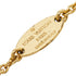 Monogram Bracelet Gold