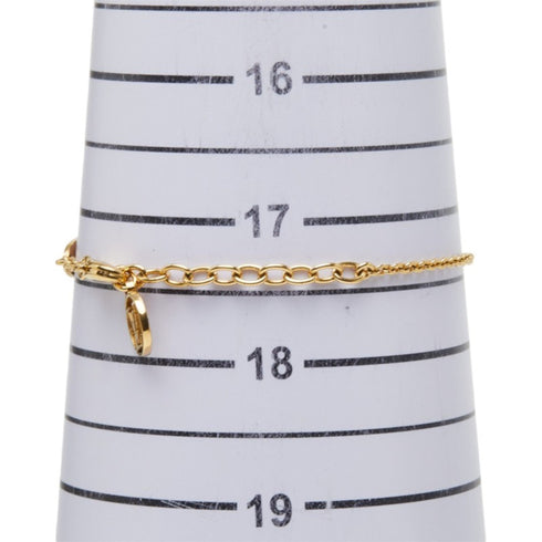 Monogram Bracelet Gold