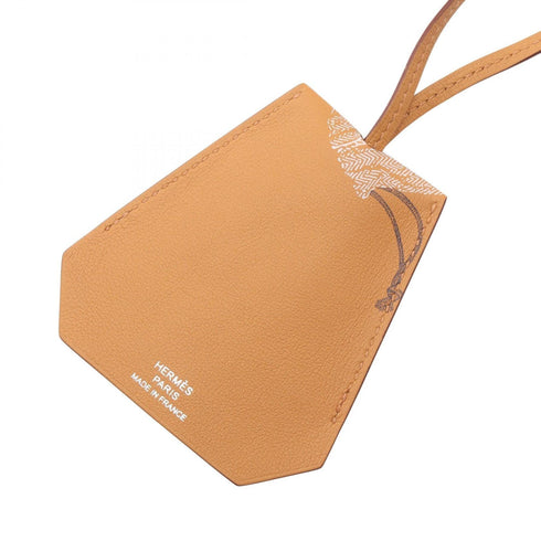 Clochette Pendant Necklace Leather Brown Multi-color