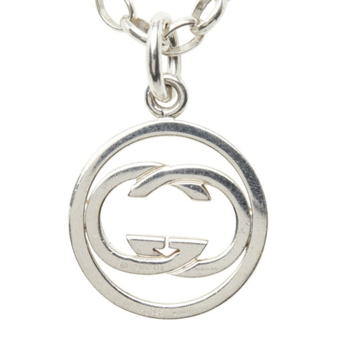 GG Pendant Necklace Sterling Silver
