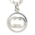 GG Pendant Necklace Sterling Silver