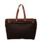 Herbag Cabas Toile and Leather MM