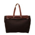 Herbag Cabas Toile and Leather MM