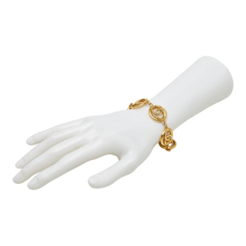 CC Logo Round Chain Bracelet Metal