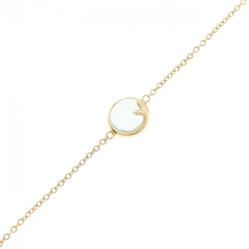 Charm Bracelet 18K Yellow Gold With Topaz