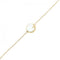 Charm Bracelet 18K Yellow Gold With Topaz