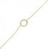 Charm Bracelet 18K Yellow Gold With Topaz