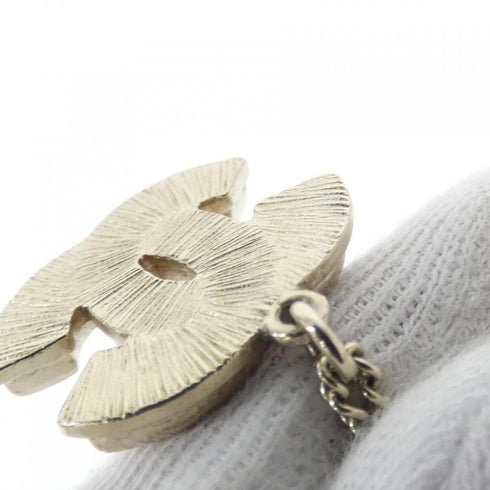 Pendant Necklace Metal Gold and Red