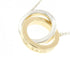 1837 Interlocking Pendant Necklace Sterling Silver and 18K Yellow Gold