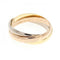 Trinity Ring 18K Tricolor Gold