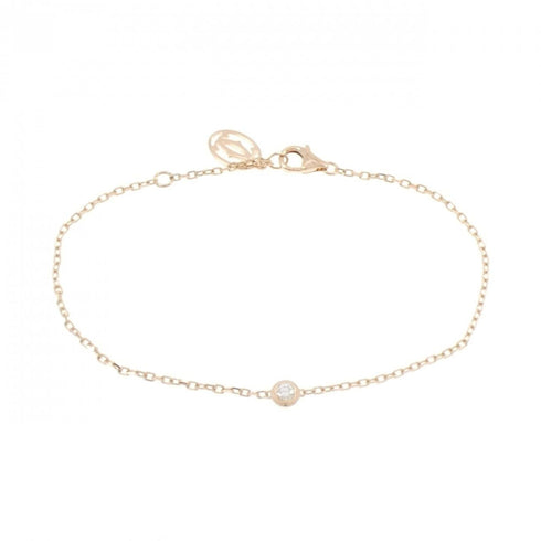 Damour Bracelet 18K Rose Gold Small