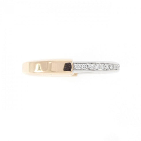 Ring 18K Rose Gold and 18K White Gold With Diamond