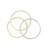 Vendome Louis Cartier Band Ring 18K Tricolor Gold
