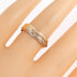 Vendome Louis Cartier Band Ring 18K Tricolor Gold