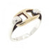 Chaine d'Ancre Ring Gold and Silver