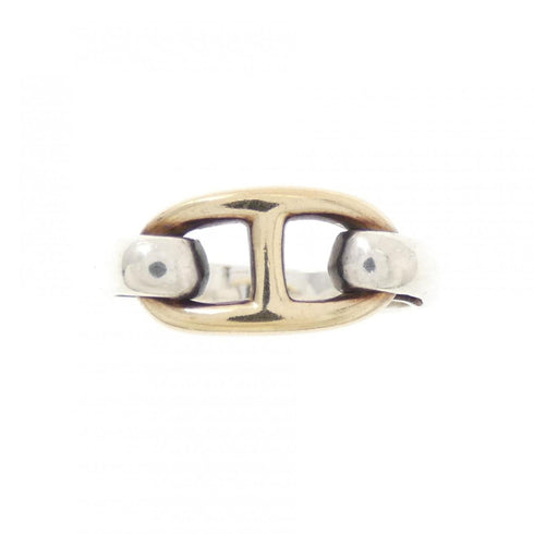 Chaine d'Ancre Ring Gold and Silver