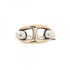 Chaine d'Ancre Ring Gold and Silver