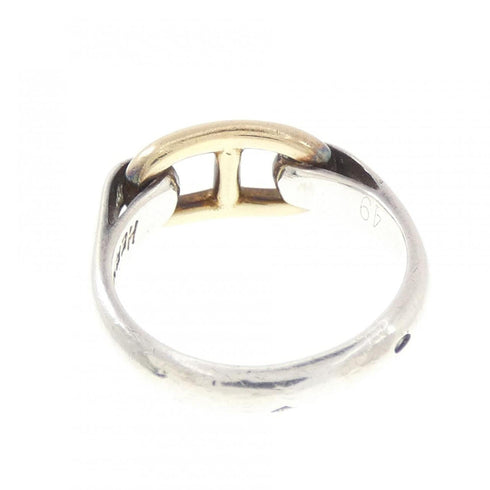 Chaine d'Ancre Ring Gold and Silver