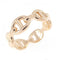 Chaine D'Ancre Enchainée Ring 18K Rose Gold
