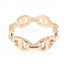 Chaine D'Ancre Enchainée Ring 18K Rose Gold