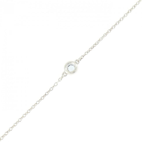 Elsa Peretti Diamonds By The Yard Pendant Necklace Sterling Silver