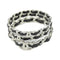 Bangle Metal Black Bracelet