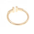 T Wire Ring 18K Rose Gold