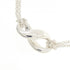 Figure Eight Pendant Necklace Sterling Silver
