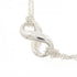 Figure Eight Pendant Necklace Sterling Silver