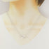 Figure Eight Pendant Necklace Sterling Silver
