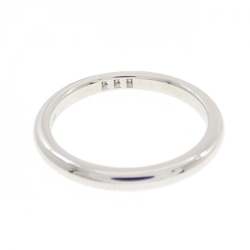 Band Ring Platinum with Diamond