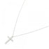 Cross Pendant Necklace Platinum with Diamond