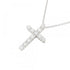 Cross Pendant Necklace Platinum with Diamond