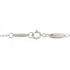 Open Heart Pendant Necklace Platinum 15.3mm