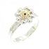 Joliebees Ring Sterling Silver and 18K Yellow Gold