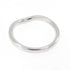 Curved Ring Platinum With Diamond