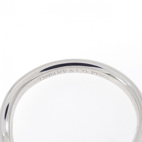Curved Ring Platinum With Diamond