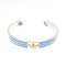 Bangle Resin and Sterling Silver Bracelet