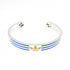 Bangle Resin and Sterling Silver Bracelet