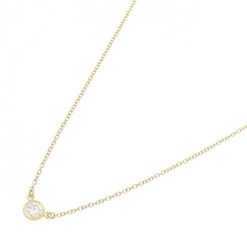 Elsa Peretti Diamonds By The Yard Pendant Necklace 18K Yellow Gold and Diamond