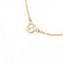 Elsa Peretti Diamonds By The Yard Pendant Necklace 18K Yellow Gold and Diamond